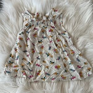 Old Navy Floral Kids Dress - White and Pink